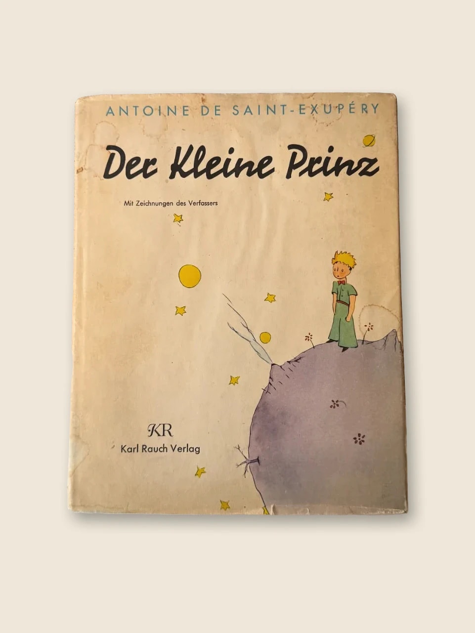 Almanca İlk Baskı Der Kleine Prinz